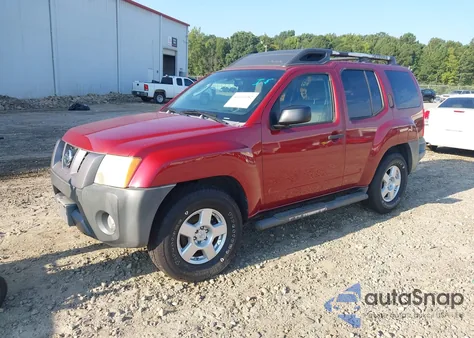 2007 Nissan Xterra S из США, поврежденный, VIN 5N1AN08UX7C502807